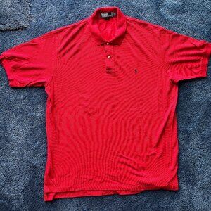 Polo Ralph Lauren Men's Red Polo-shirts